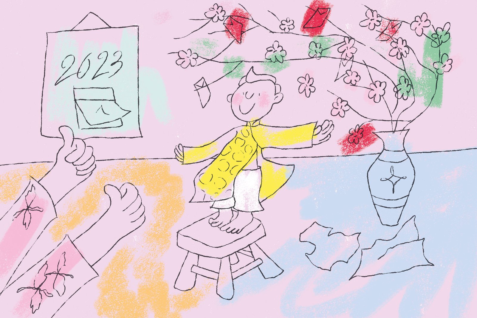 Carte postale printemps 1