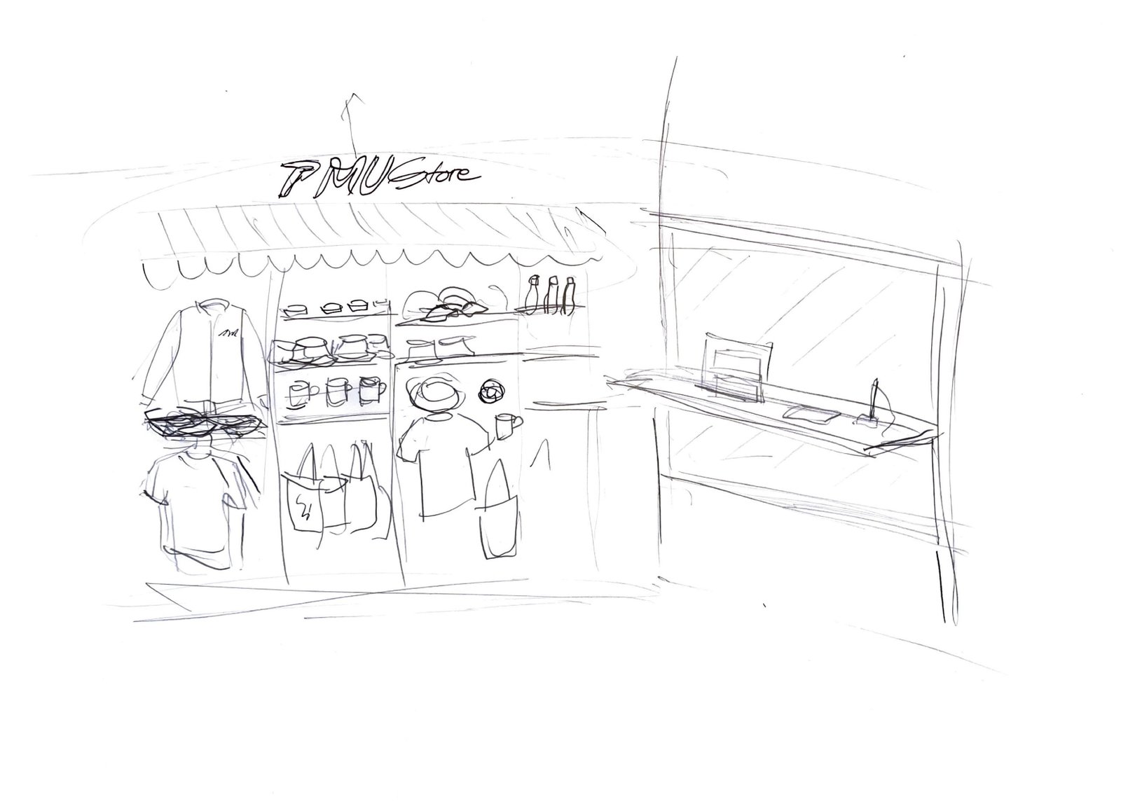 Esquisse concept 2