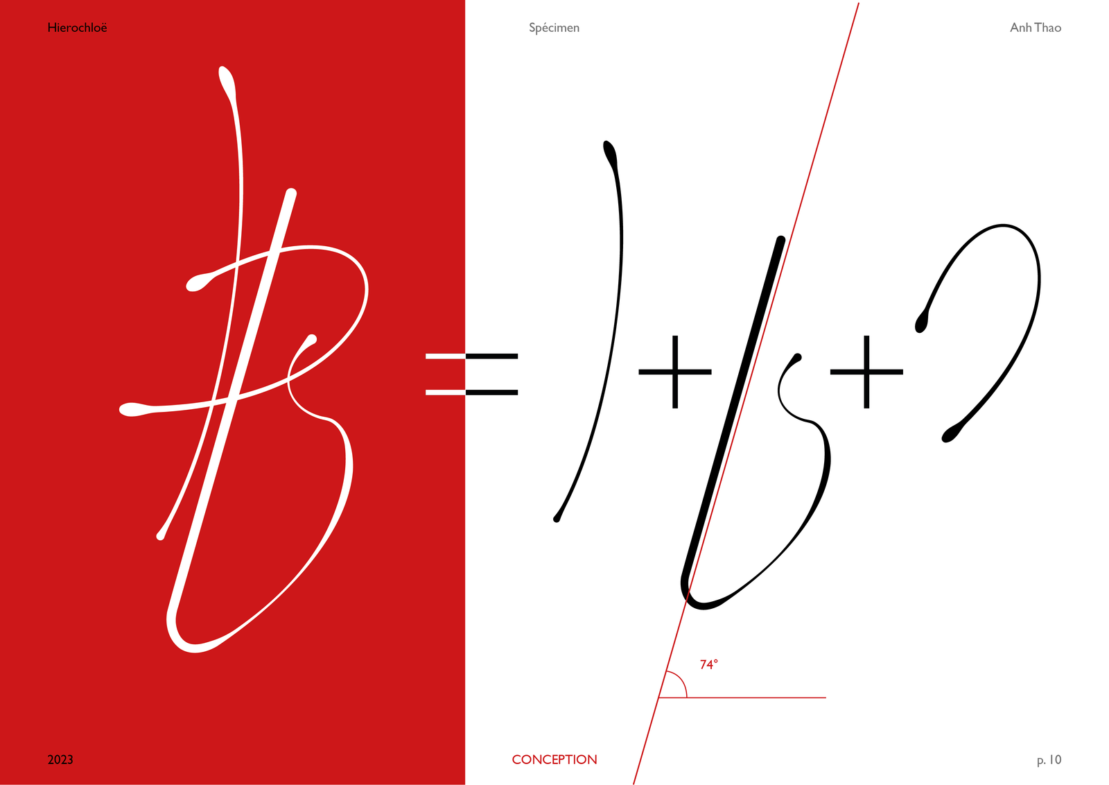 Typographie modulaire — specimen 3