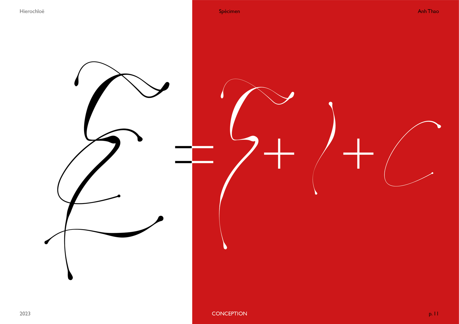 Typographie modulaire — specimen 4